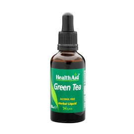 HEALTH AID Green Tea Liquid, Πράσινο Τσάι 200mg - 50ml