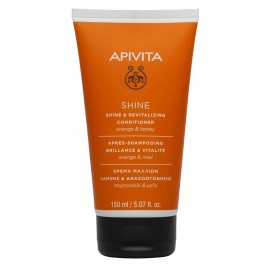 APIVITA Shine & Revitalizing Conditioner, Κρέμα Μαλλιών με Πορτοκάλι & Μέλι - 150ml