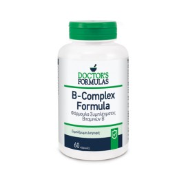 DOCTORS FORMULAS  B- Complex Formula, Σύμπλεγμα Βιταμινών Β - 60tabs