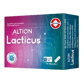 ALTION Lacticus Συμπλήρωμα Διατροφής για το Πεπτικό Σύστημα -10caps