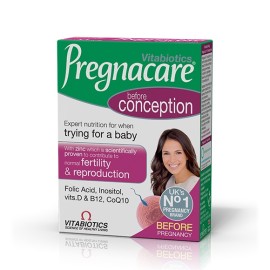 VITABIOTICS Pregnacare Conception, Συμπλήρωμα για Γυναίκες που Επιθυμούν να Συλλάβουν - 30tabs