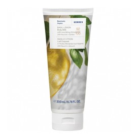 KORRES Body Milk Basil Lemon, Γαλάκτωμα Σώματος Βασιλικός Λεμόνι -200ml