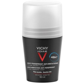 VICHY Homme Deodorant Roll- On, Αποσμητικό για Ευαίσθητες Επιδερμίδες 48h - 50ml