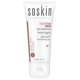 SOSKIN [R+] Hydrawear Gel- Cream, Ενυδατική Κρέμα Προσώπου Ελαφριάς Υφής για Κανονική/ Μικτή Επιδερμίδα - 60ml