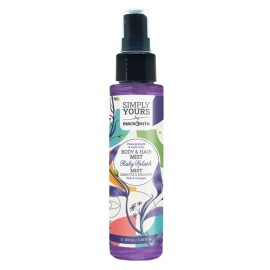 MACROVITA Simply Yours Ruby Splash Pomegranate & Water Lily Body & Hair Mist, Ενυδατικό Σπρέι Σώματος & Μαλλιών με Άρωμα Ρόδι & Νούφαρο -100ml