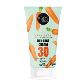 NATURA SIBERICA Organic Shop Sunscreen Day Face Cream SPF30, Αντηλιακή Κρέμα Προσώπου για Κανονική- Ξηρή- Ευαίσθητη Επιδερμίδα - 50ml