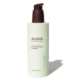 AHAVA Time To Clear All in One Toning Cleanser, Φυτική Τονωτική Λοσιόν Καθαρισμού - 250ml