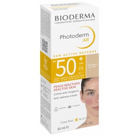 BIODERMA Photoderm AR SPF50+, Αντηλιακή Κρέμα για Δέρμα με Κοκκινίλες - 30ml