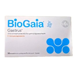 BIOGAIA Gastrus, Προβιοτικά Μασώμενα Δισκία με γεύση Μανταρίνι/Μέντα -30 Μασώμενα Δισκία