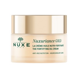 NUXE Nuxuriance Gold The Fortifying Oil Cream, Κρέμα Ημέρας Ελαίου  Θρέψης & Ενδυνάμωσης για Ξηρή Επιδερμίδα - 50ml
