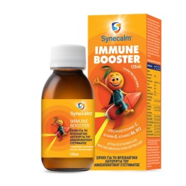 SYNECALM Syrup Immune Booster, Σιρόπι για τη Φυσιολογική Λειτουργία του Ανοσοποιητικου Συστήματος - 125ml