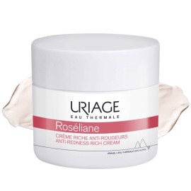 URIAGE Roseliane Anti Redness Rich Cream, Πλούσια Κρέμα  Κατά της Ερυθρότητας - 50ml