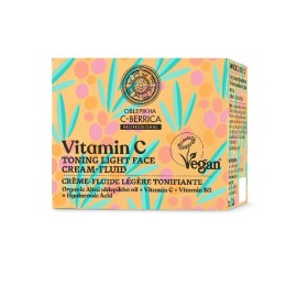 NATURA SIBERICA C-Berrica Vitamin C Toning Light Face Cream Fluid, Λεπτόρρευστη Τονωτική 24ωρη Κρέμα Προσώπου για Όλους τους Τύπους Επιδερμίδας - 50ml