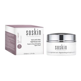 SOSKIN [A+] Regenerating Anti-ageing Night Cream, Aναγεννητική Αντιγηραντική Κρέμα Νύχτας - 50ml