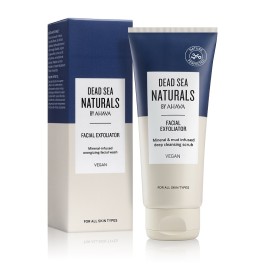 AHAVA Dead Sea Naturals Facial Exfoliator, Απαλό Κρεμώδες Απολεπιστικό Προσώπου - 100ml