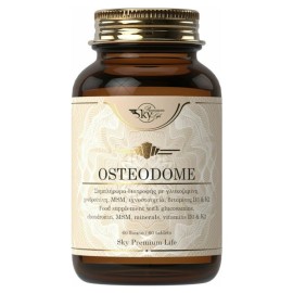 SKY PREMIUM LIFE Osteodome, Συμπλήρωμα Διατροφής με Γλυκοζαμίνη, Χονδροϊτίνη, MSM, Υαλουρονικό Οξύ - 60caps
