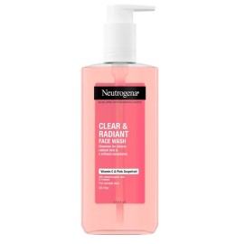 NEUTROGENA Clear & Radiant Face Wash Καθαριστικό Προσώπου με Βιταμίνη C & Ροζ Γκρέιπφρουτ - 200ml
