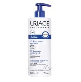 URIAGE Baby 1st Cleansing Soothing Oil, Βρεφικό Καθαριστικό Καταπραϋντικό Λάδι - 500ml