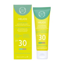 FRESH LINE Helios Tinted Face Sunscreen SPF30, Αντηλιακή Κρέμα Προσώπου με Χρώμα - 50ml