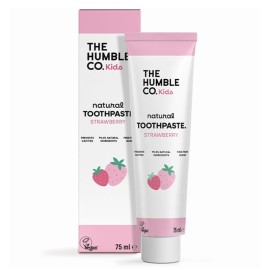 THE HUMBLE CO Kids Natural Toothpaste, Φυσική Παιδική Οδοντόκρεμα Φράουλα -75ml