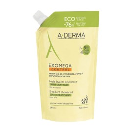A-DERMA Exomega Control Huile, Έλαιο Καθαρισμού για Ατοπικό Δέρμα, Ανταλλακτικό - 500ml