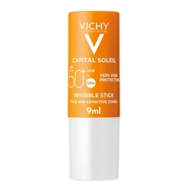 VICHY Ideal Soleil Stick Zones Sensibles SPF50+, Στικ για τις Ευαίσθητες Ζώνες -9gr