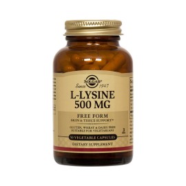 SOLGAR L-Lysine 500mg - 50veg.caps