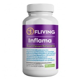 FLIVING Inflama, Συμπλήρωμα Διατροφής για τη Φυσιολογική Λειτουργία των Χόνδρων -60caps