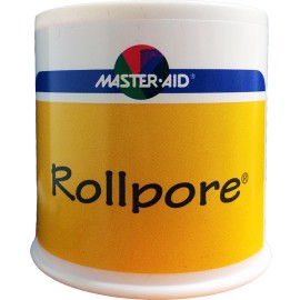 MASTER AID Rollpore - Χάρτινη Επιδεσμική Ταινία σε Ρολλό 5m x 5cm