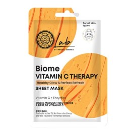 NATURA SIBERICA Biome Vitamin C Sheet Mask, Μάσκα Προσώπου με Βιταμίνη C - 1τεμ