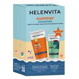 HELENVITA Promo Summer Essentials/ Kids Sun Care Face & Body Lotion -150ml & ΔΩΡΟ Helenvita Kids Styling Gel -100ml, 1σετ