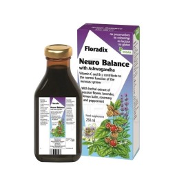 SALUS HAUS Floradix Neuro Balance With Ashwagandha, Συμπλήρωμα Διατροφής με Ασβαγκάντα & Φυτικά Εκχυλίσματα - 250ml