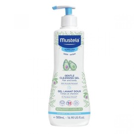 MUSTELA Gentle Cleansing Gel, Απαλό Αφροντούς για Σώμα & Μαλλιά - 500ml