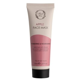 FRESH LINE Hydrating & Nourishing Apple Mask, Μάσκα Προσώπου για Εντατική Ενυδάτωση & Αίσθηση Φρεσκάδας με Εκχύλισμα Μήλου -50ml
