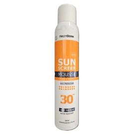 FREZYDERM Sun Screen Mousse SPF30, Αντηλιακός Αφρός - 200ml