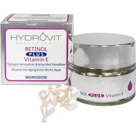 HYDROVIT Retinol PLUS Vitamin E Monodose, Ορός Αντιγηραντικής Επανόρθωσης - 60 μονοδόσεις