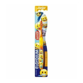 ELGYDIUM Junior Emoji Toothbrush, Οδοντόβουρτσα για Παιδιά 7-12 ετών - 1τεμ