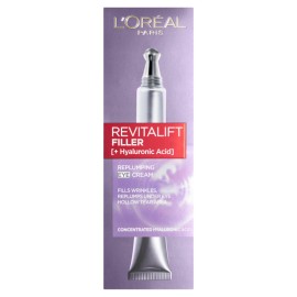 LOREAL PARIS Revitalift Filler Replumping Eye Care 40+, Filler Κρέμα Ματιών - 15ml