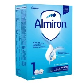 NUTRICIA Almiron 1, Γάλα 1ης Βρεφικής Ηλικίας 0-6 μηνών - 600gr