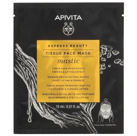 APIVITA Tissue Face Mask Mastic, Μάσκα Προσώπου Μαστίχα - 15ml