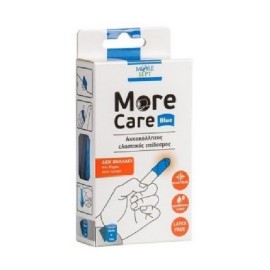 MORE SEPT More Care Blue, Αυτοκόλλητος Ελαστικός Επίδεσμος Μπλε - 6cm x 1m