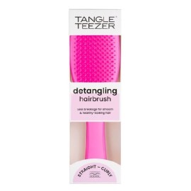 TANGLE TEEZER Detangling Hairbrush/ Straight- Curly/ Runway Pink, Βούρτσα Ξεμπερδέματος Μαλλιών - 1τεμ