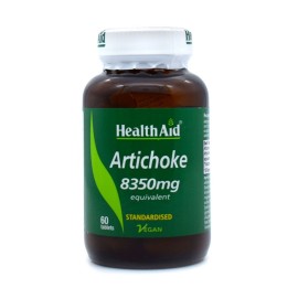 HEALTH AID Artichoke 8350mg, Συμπλήρωμα Διατροφής με Αγκινάρα για το Πεπτικό Σύστημα & το Ήπαρ - 60tabs