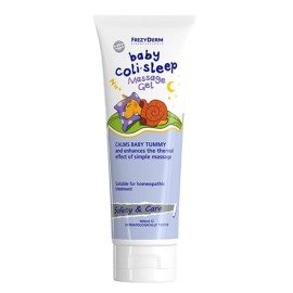 FREZYDERM Baby Coli-Sleep Massage Gel, Άνυδρη Γέλη Ανακούφισης για την Βρεφική Κοιλιακή Περιοχή -100ml