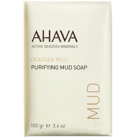 AHAVA Purifying Mud Soap, Μπάρα Καθαριστικό Σαπούνι Λάσπης - 100gr