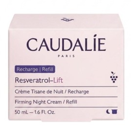 CAUDALIE Resveratrol- Lift Firming Cashmere Night Cream Refill, Κρέμα Νύχτας Διόρθωσης των Ρυτίδων, Σύσφιξης & Θρέψης, Ανταλλακτική Συσκευασία  -50ml