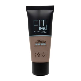 MAYBELLINE Fit Me Matt + Poreless Make- Up, 352 Truffle - 30ml