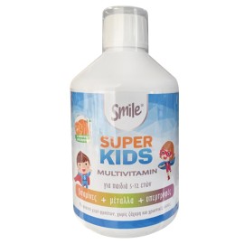 AM HEALTH Smile Super Kids Multivitamin, Πολυβιταμίνη για Παιδιά 5-12 ετών - 500ml