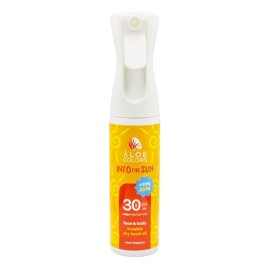 ALOE COLORS Into the Sun Invisible Dry Touch Oil, Αντηλιακό Λάδι για Πρόσωπο, Σώμα & Μαλλιά SPF30 -240ml