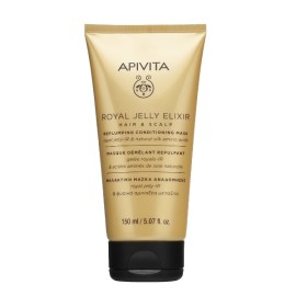 APIVITA Royal Jelly Elixir Hair & Scalp Replumping Conditioning Mask, Μαλακτική Μάσκα Μαλλιών για Αναδόμηση -150ml